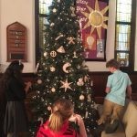 decorating-Chrismon tree